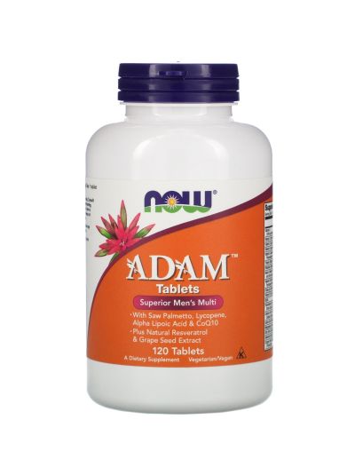 Now Foods Adam Premium Men's Multi 120 Tablets