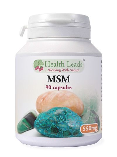 Health Leads MSM 550mg x 90 capsules
