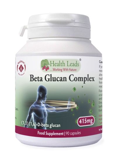 HEALTH LEADS BETA GLUCAN YESTIMUN COMPLEX 415MG X 90 CAPSULES