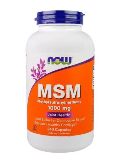 Now Foods MSM 1000 mg 240 Capsules