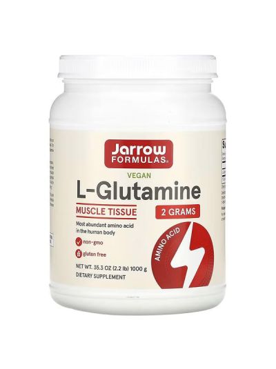 Jarrow Formulas L-Glutamine Powder, 35.3 oz (1000 g)