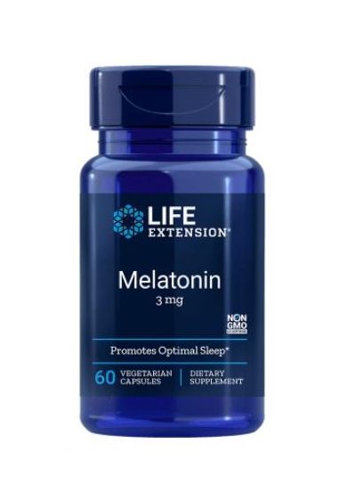 Life Extension MELATONIN 3MG 60 Capsules