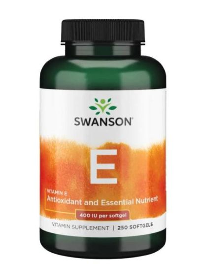 SWANSON VITAMIN E NATURAL 400 IU 250 SOFTGELS