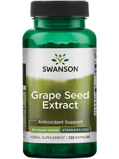 Swanson Grape Seed Extract - Standardized 50 mg