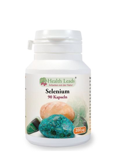 Health Leads Selenium 200mcg x 90 capsules