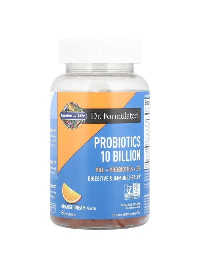 Garden of Life, Probiotics, Orange Dream, 10 Billion, 60 Gummies