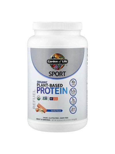 Garden of Life, Sport, Organic Plant-Based Protein, Vanilla, 1 lb 12 oz (806 g)