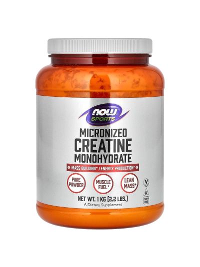 NOW Foods, Sports, Micronized Creatine Monohydrate, mikronisiertes Kreatinmonohydrat, 1 kg