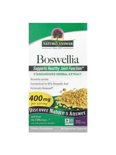 Nature's Answer, Boswellia, 400 mg, 90 vegetarische Kapseln