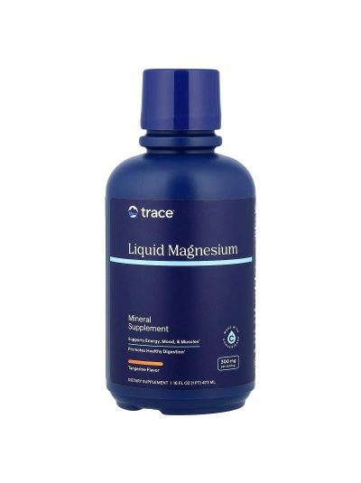 Trace Minerals, Liquid Magnesium, Tangerine, 16 fl oz (473 ml)