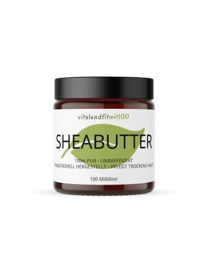Vitalundfitmit100 Bio Shea Butter 100 ml