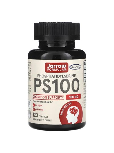 JARROW FORMULAS PS 100 PHOSPHATIDYLSERIN 100 MG 120 capsules