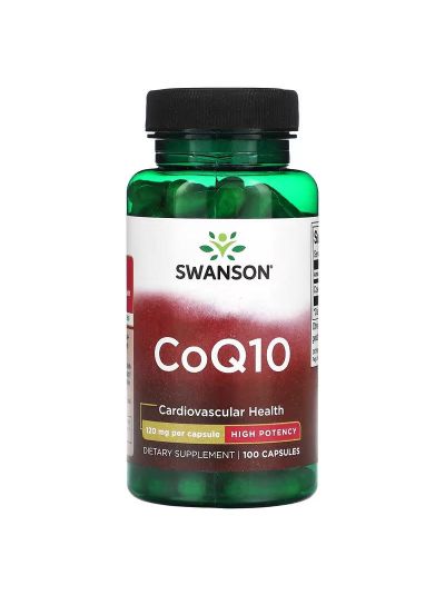 Swanson, CoQ10, High Potency, 120 mg, 100 Capsules