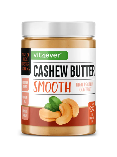 Vit4ever 100% Cashew Butter (SMOOTH) - 1000 g