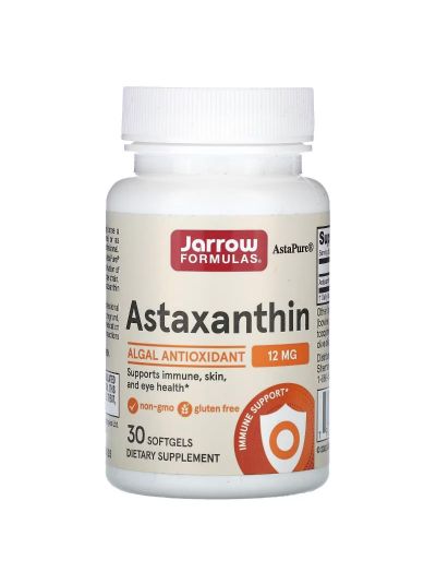 Jarrow Formulas, Astaxanthin, 12 mg, 30 Softgels