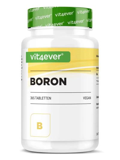 VIT4EVER Boron 365 - 3 mg - Trace Element - 365 Tablets