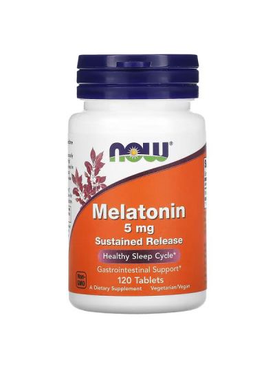 NOW Foods, Melatonin, 5 mg, 120 Tablets