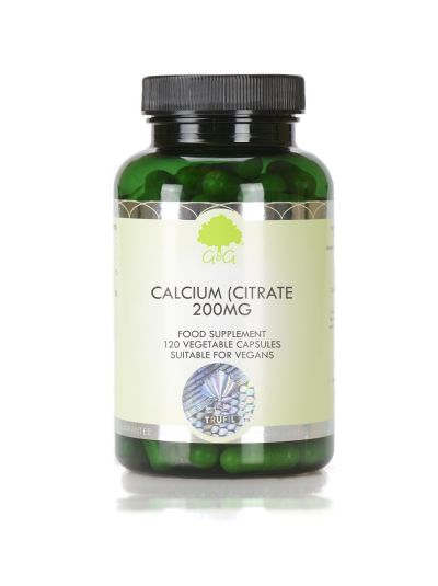 G&G VITAMINS Calcium Citrate 200mg - 120 Capsule