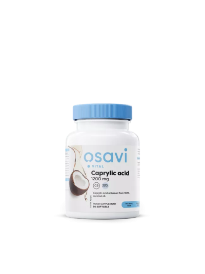 Osavi Caprylic Acid - 1200mg - 60 softgels