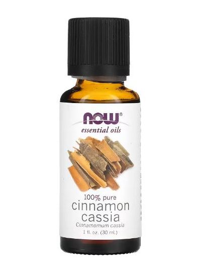 NOW FOODS CINNAMON CASSIA ESSENTIAL OILS 30ML