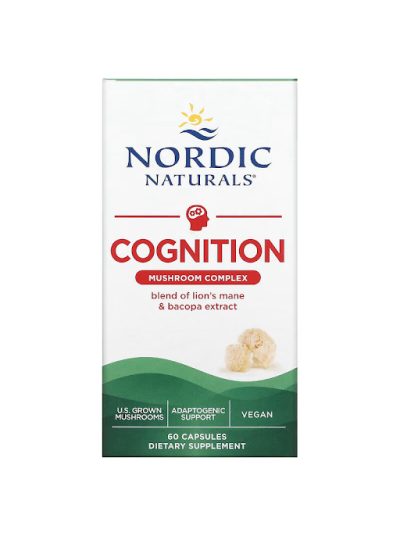 Nordic Naturals, Cognition Mushroom Complex, 60 Capsules