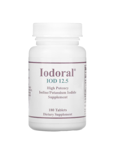 Optimox Corporation, Iodoral, IOD 12.5, 180 Tablets