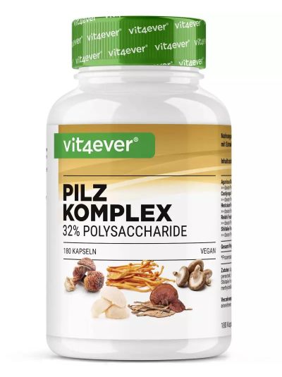 Vit4ever Mushroom Complex - with 750 mg extract 180 capsules