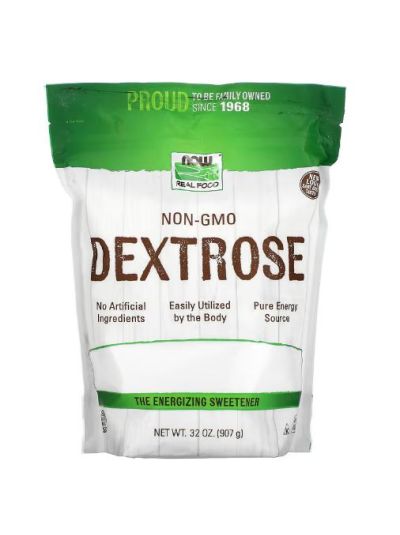 NOW FOODS REAL FOOD DEXTROSE, 907G