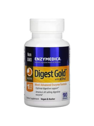 Enzymedica, Digest Gold with ATPro, 90 Capsules