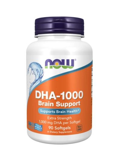 NOW FOODS DHA-1000 Brain Support 90 SOFTGELS