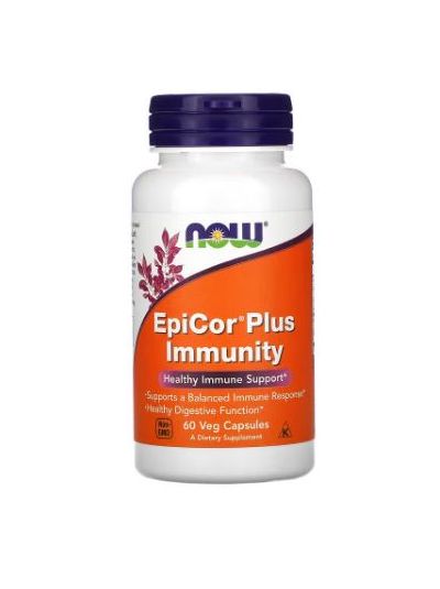 NOW FOODS EPICOR PLUS IMMUNITY IMMUNE SYSTEM SUPPORT, 60 VEGETABLE CAPSULES