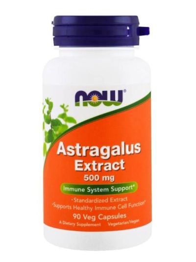 Now Foods Astragalus Extract, 500 mg, 90 vegetarian capsules