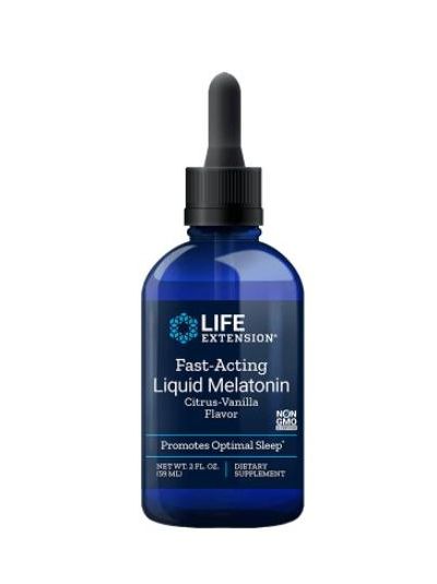 Life Extension FAST-ACTING LIQUID MELATONIN 59 ml