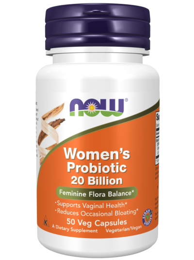 NOW FOODS Women's Probiotic 20 Billion 50 Veg Capsules