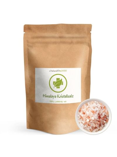 Vitalundfitmit100 Himalayan crystal salt coarse-grained 1000 g