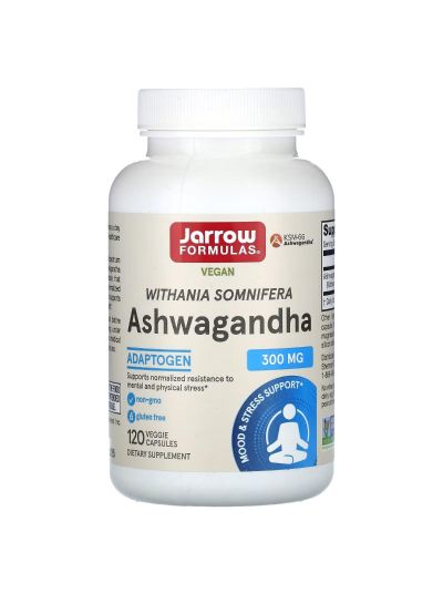 Jarrow Formulas Ashwagandha 120 Veggie Caps