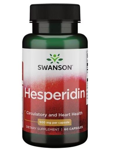 SWANSON PREMIUM - HESPERIDIN, 500MG, 60 CAPSULES