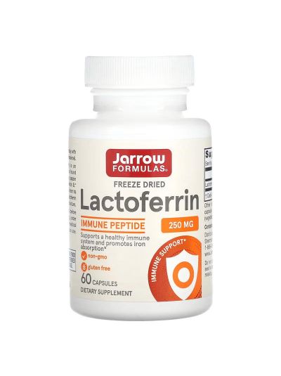 JARROW FORMULAS LACTOFERRIN / LAKTOFERRIN 250 MG 60 CAPSULES