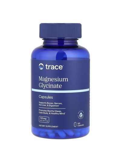 Trace Minerals Magnesium Glycinate, 180 Capsules