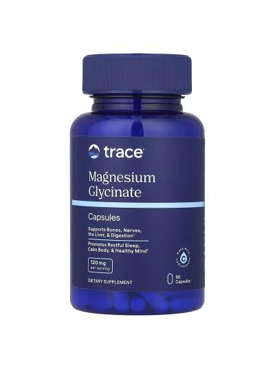 Trace Minerals Magnesium Glycinate, 90 Capsules