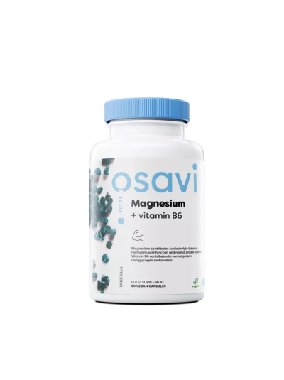 Osavi Magnesium + B6 - 90 vegan capsules