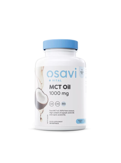 Osavi MCT Oil - 1000mg - 120 softgels