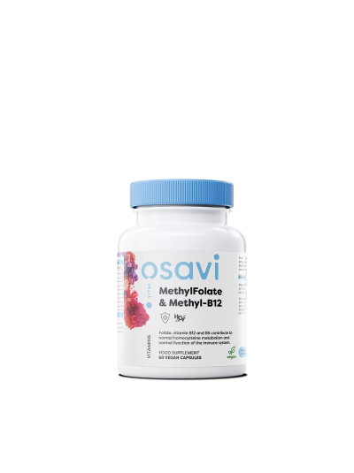 Osavi MethylFolate & Methyl-B12 - 60 vegan caps
