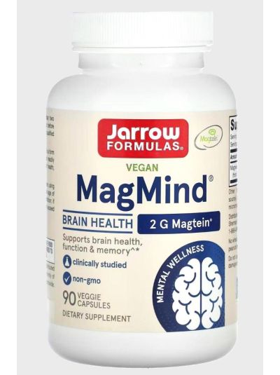 Jarrow Formulas MagMind (Magtein), 90 Veggie Caps