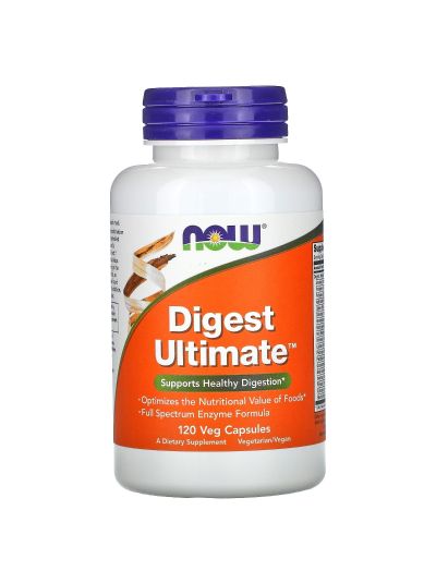 Now Foods Digest Ultimate 120 Veg Capsules