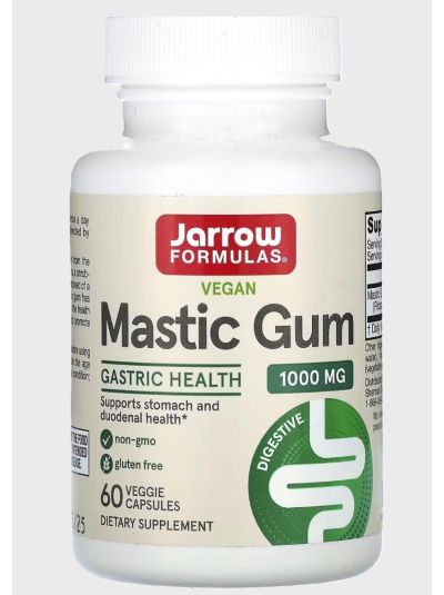 Jarrow Formulas Mastic Gum, Mastix Gum, 60 vegetarian capsules
