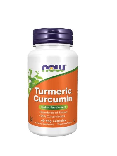 NOW FOODS TURMERIC CURCUMIN 60 CAPSULES
