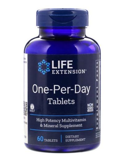 Life Extension One per Day 60 Tabletten