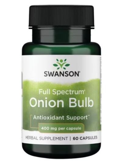 SWANSON PREMIUM - FULL SPECTRUM ONION BULB 60 CAPSULES