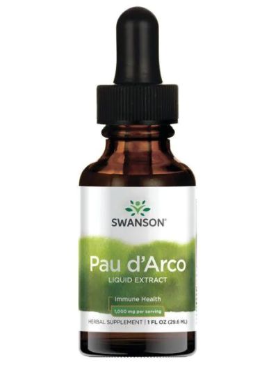 Swanson Premium- Pau D'Arco Liquid Extract 1 FL OZ